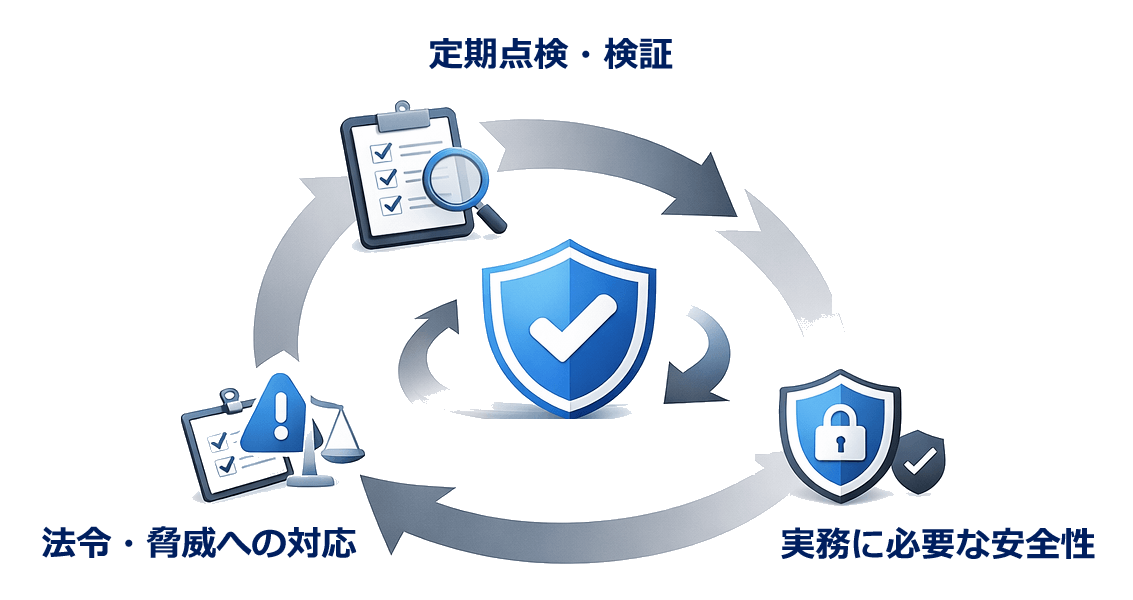 セキュリティ体制の継続的な改善と考え方