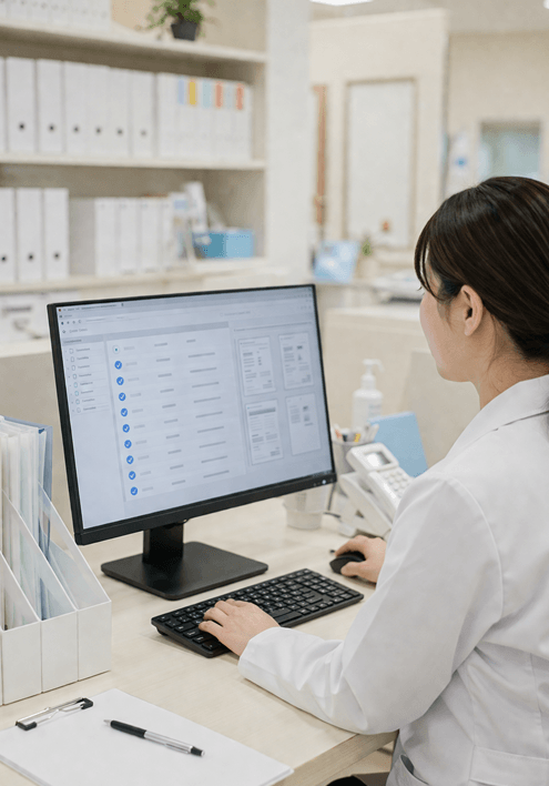 同意書や記録をまとめて管理