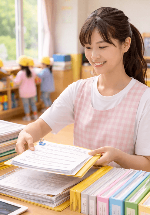 保護者はログイン不要でスマホから対応