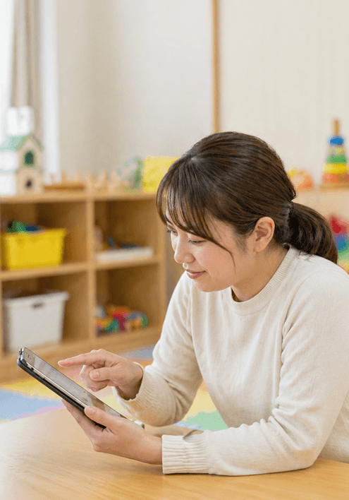 保護者はログイン不要で署名できる