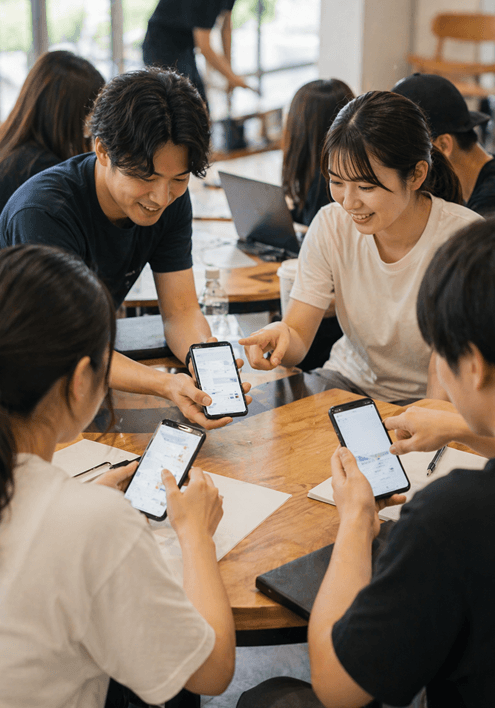 大会・ワークショップ参加者への同意書をまとめて回収できる