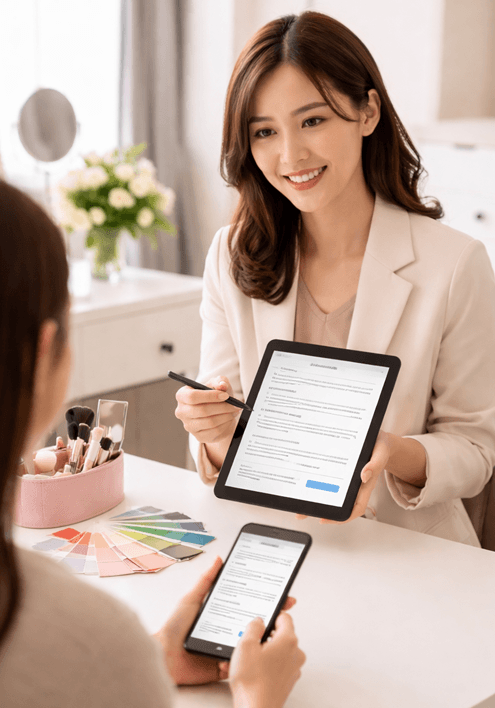 診断前に同意書を取得できる電子契約