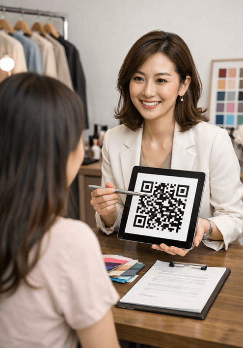 QRコードで同意・契約できる電子契約