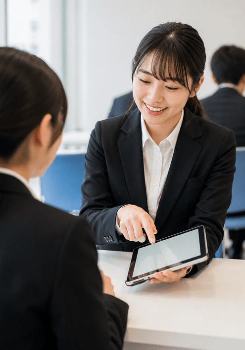 インターン契約・誓約書をその場で完結できる