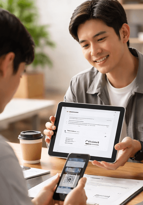 取引先がログイン不要で契約できる電子契約サービス