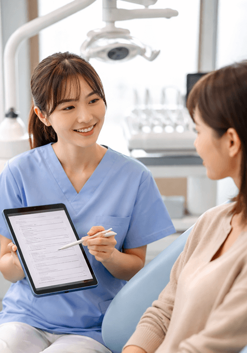 治療前の同意取得をスムーズに行える