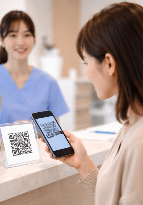 患者はログイン不要でそのまま署名できる