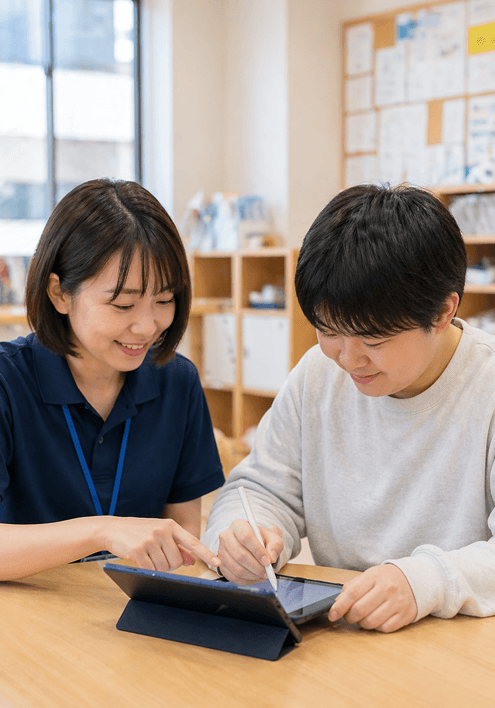 利用者・保護者はログイン不要でかんたんに署名できる