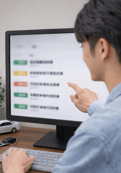 契約書をまとめて管理できる