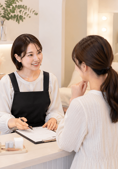 アイラッシュサロン（まつエク・まつ毛パーマ）向け電子契約