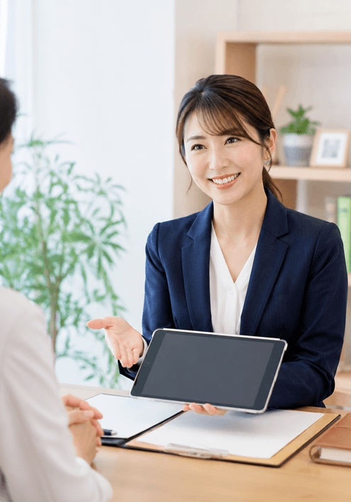 顧問契約・相談申込をオンラインで締結できる