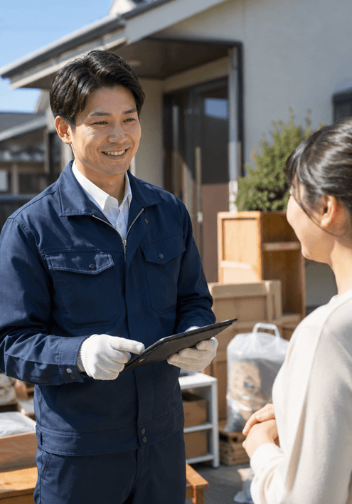 現地でそのまま契約・同意取得ができる