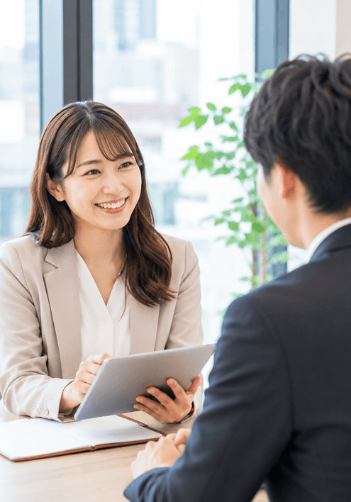 求職者・企業ごとの契約をスムーズに締結できる