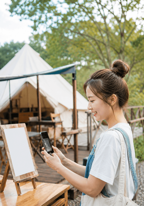 受付・チェックイン時にそのまま同意取得できる