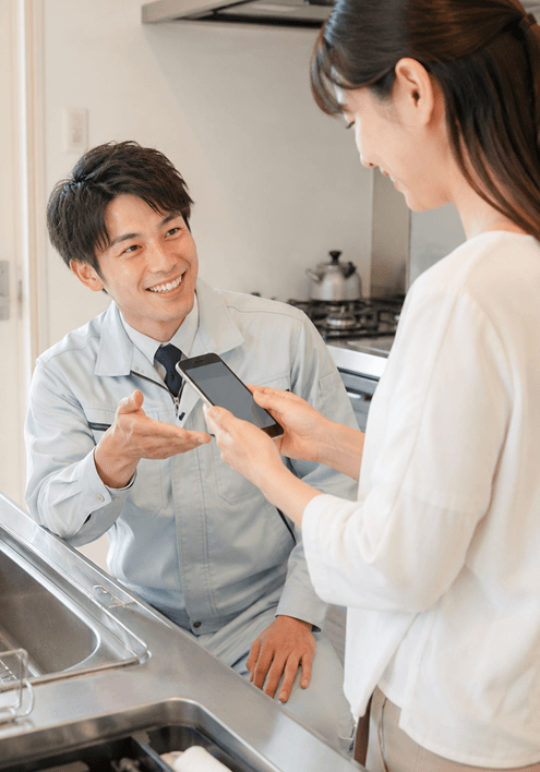追加作業・修理対応もスムーズに合意でき