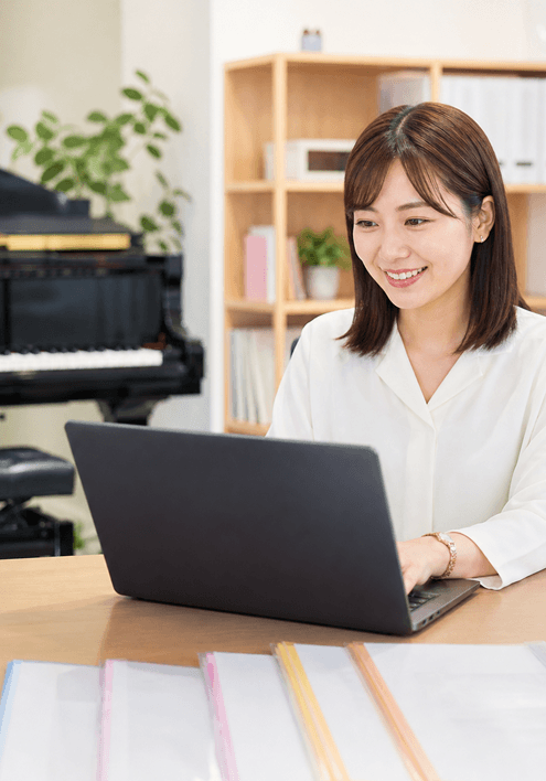 音楽教室の契約書や同意書を一元管理