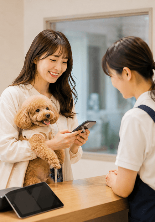 利用規約・預かり同意書をオンラインで締結できる