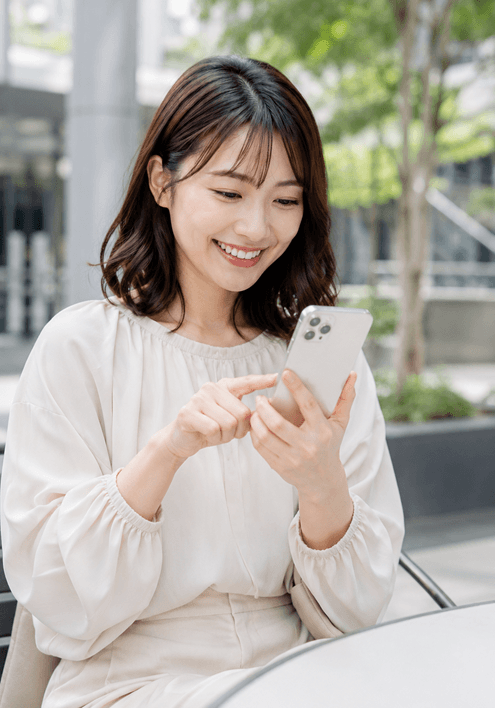 スマホだけで契約・署名を進められる