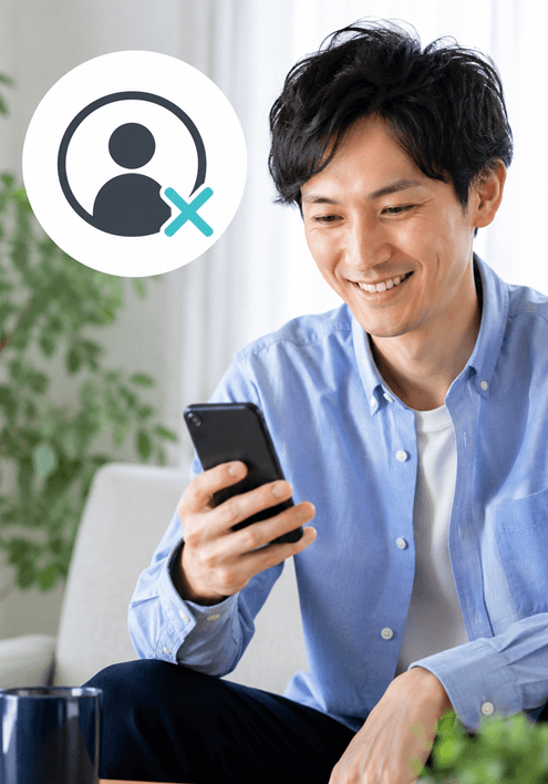 契約相手は会員登録不要で進められる