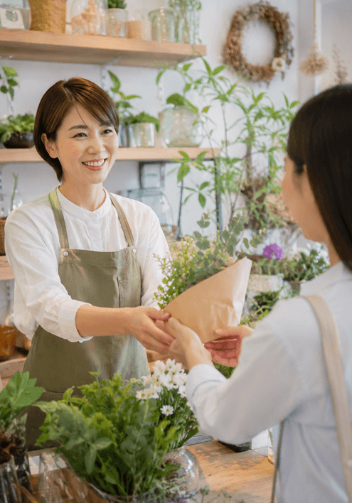 店頭受付や予約申込をオンラインで進めやすい