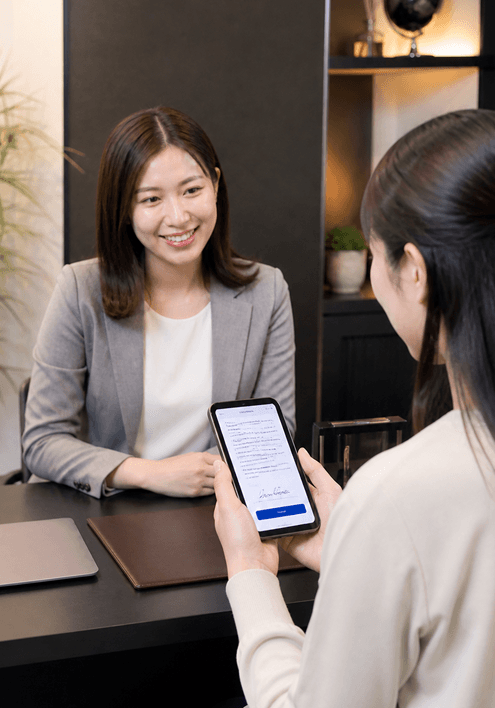 調査委任契約をスムーズに締結できる