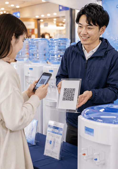 催事・訪問販売でもその場で契約できる