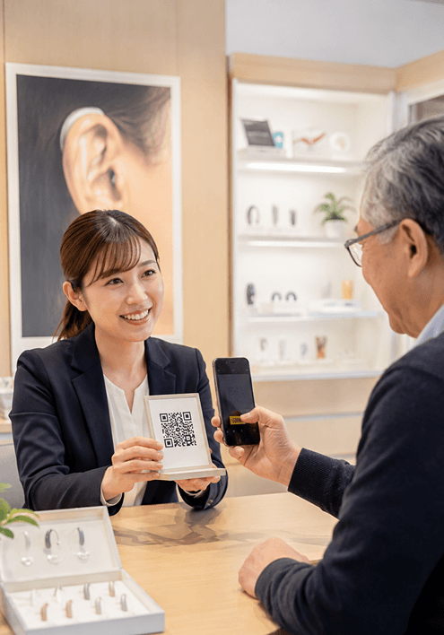 試聴貸出・購入申込をスムーズに進められる