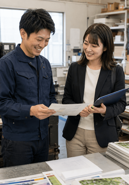 外注加工・協力会社との契約にも使いやすい