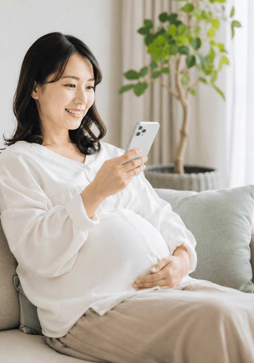 分娩契約や産後ケア契約を来院前に進められる