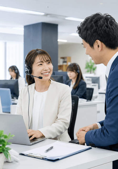 電話代行・受付代行の契約をオンラインで締結できる
