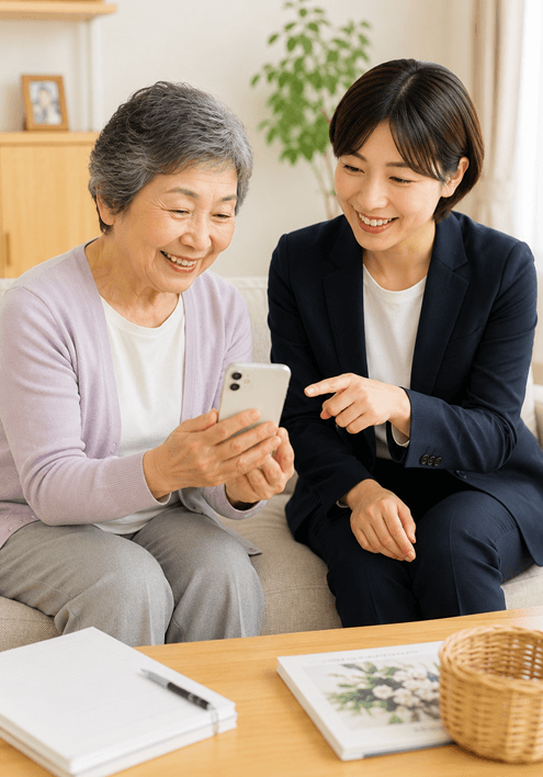 生前整理契約や各種契約をオンライン化