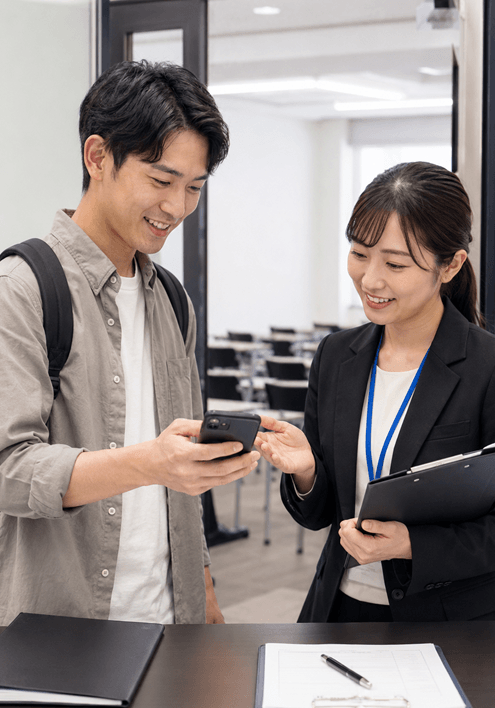 受験規約や注意事項への同意を取得しやすい