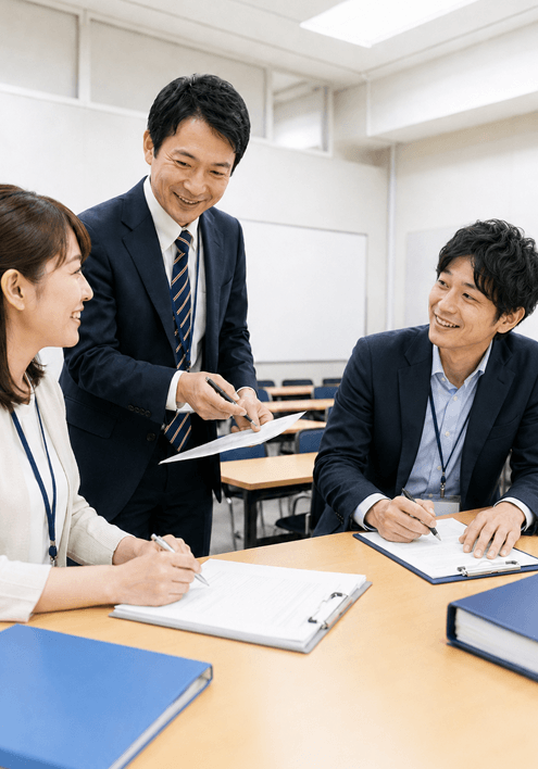 試験監督者・講師・採点者との契約にも使いやすい