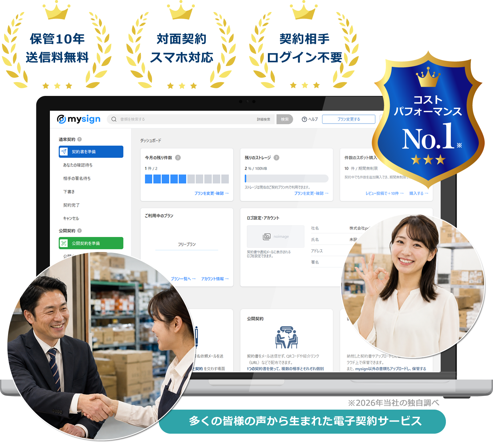 食品卸・業務用食材卸向け電子契約サービス