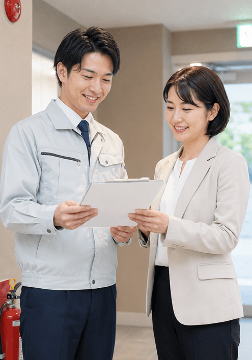 点検申込書・作業同意書を施設ごとに取得しやすい