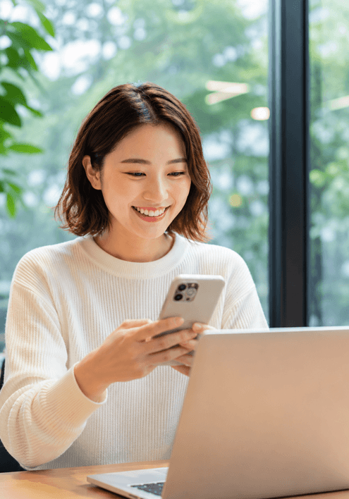 契約が完了したことを確認したい