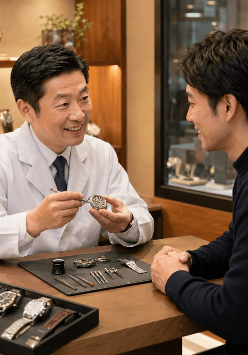 オーバーホールや分解修理の同意を修理前に取得しやすい