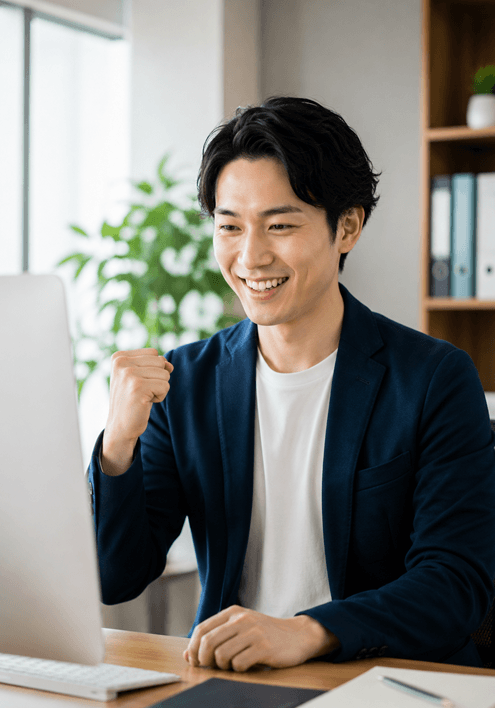 契約完了ベースだから無駄なく利用できる