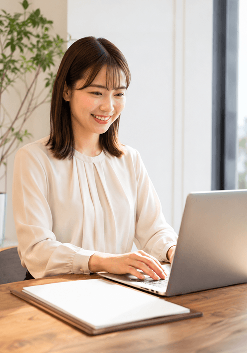 所属契約・業務委託契約をオンラインで締結できる