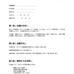 ボツリヌス治療同意書（眼科クリニック）