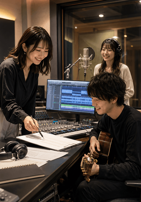 楽曲制作の追加作業や修正内容を覚書として残せる
