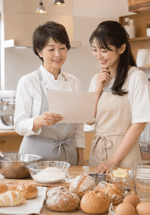 料理教室・お菓子教室・パン教室の材料費やキャンセル条件を事前に明確化できる