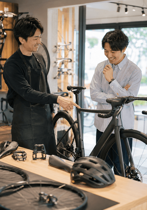 自転車店・サイクルショップ向け電子契約サービス