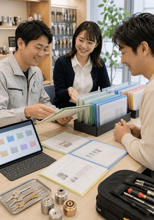賃貸物件の鍵交換について管理会社や所有者から遠隔で承諾を得られる